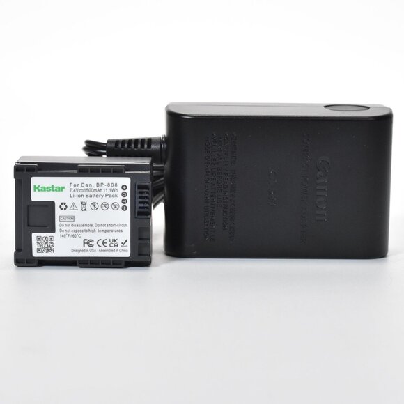 Canon FS100 Flash Memory Camcorder 48x Optical Zoom 2.7" LCD 8GB SD Card MINT - Picture 13 of 16